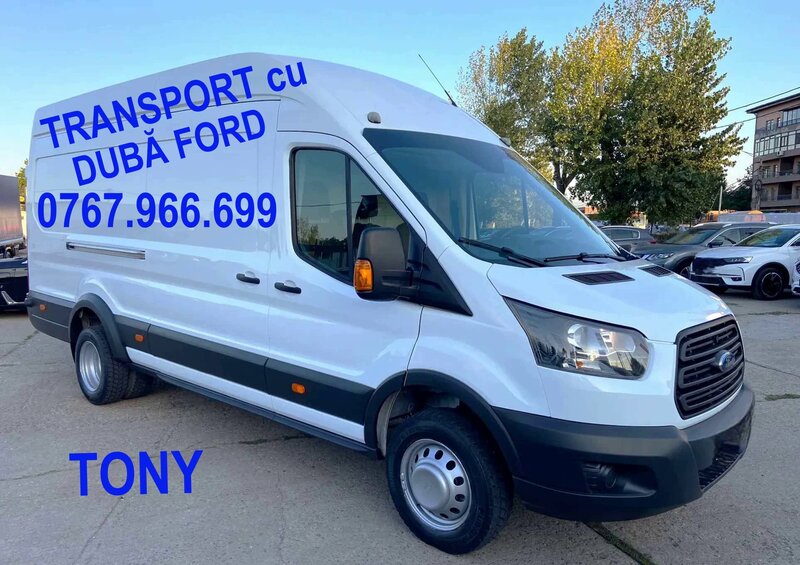 Transport oriunde oricand mobila marfa cu duba Ford baza in Bucuresti S-2