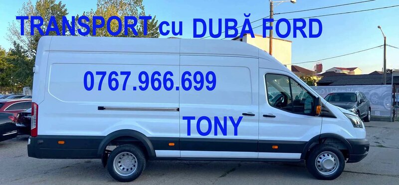 Transport oriunde oricand mobila marfa cu duba Ford baza in Bucuresti S-2